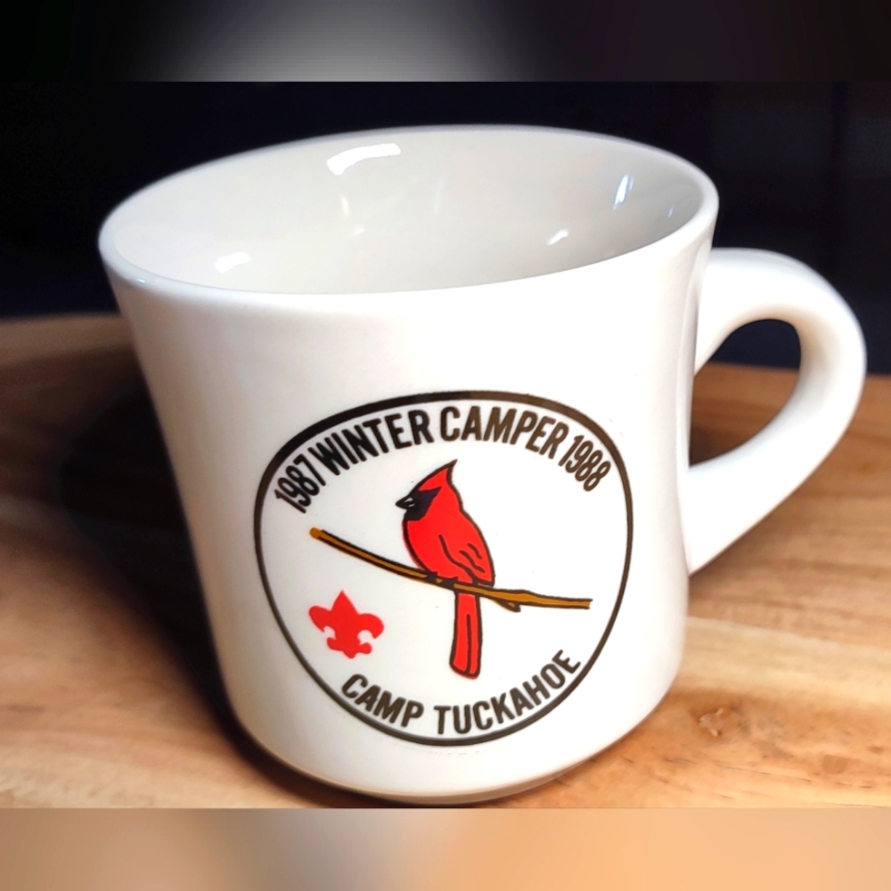 Camp Tuckahoe Winter Camper 1987-1988 BSA